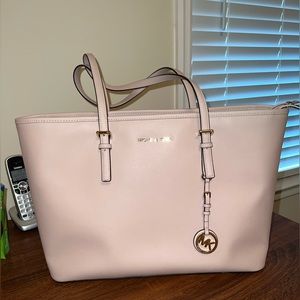 Michael Kors light pink purse